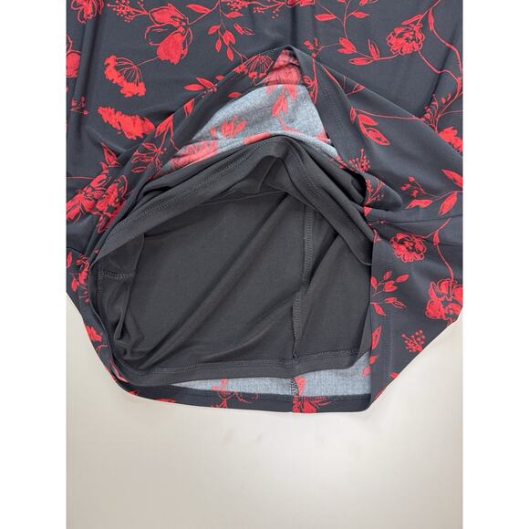 Lauren by Ralph Lauren Womens Floral Jersey Dress 10 Classic Night Out Elevated - Picture 13 of 16